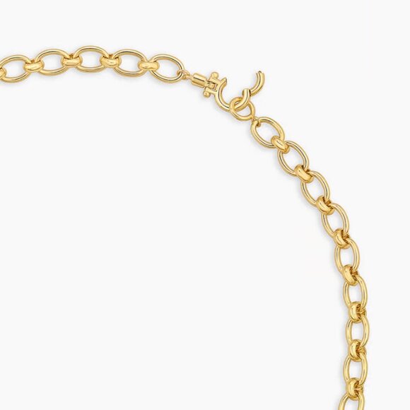 GORJANA 18k Gold Plated Ace Necklace - Picture 5 of 7
